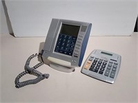Telephone With Hands Free & Calculator