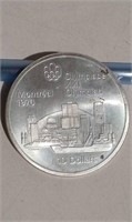 1976 Montreal Olypics $10 Sterling Coin 48.6gr