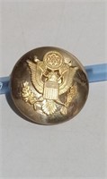 US Cap Brass Badge 1940's,1950's For Enlisted