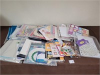 Scrap booking, crafting, stickers, and more