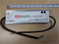 LED POWER SUPPLY MW HVG-100-42A, 200/480-42V