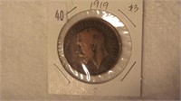 1919 Geogivs One Penny