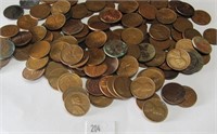 Lot of 300 Wheat Pennies