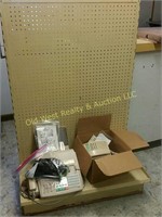 Peg Board Stand & Miscellaneous