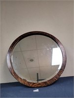 Heavy vintage wall mirror