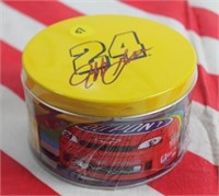 Jeff Gordon Racing Tin w/ Red Skin Peanuts