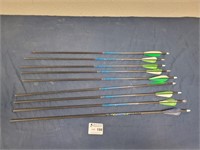 9x arrows with no tips