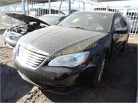 2012 Chrysler 200 1C3CCBAB9CN212777 Black