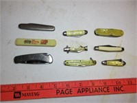 (9) Pocket Knives