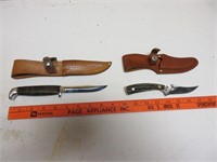 (2) Hunting Knives (Case & Schrade)