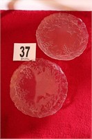 (2) Grape Themed Platters (Rm 1)