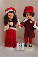 Pair Of (24" Tall) Boy And Girl Figures With