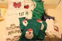 Collection Of Christmas Towels (Hall)
