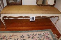 Upholstered Bench (49" X 17" X 17") (Rm 3)