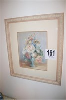 (24 1/2" X 27 1/2" Matted, Framed And Signed