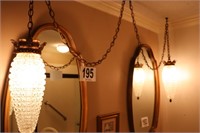Vintage Double Hanging Lights (Rm 5)