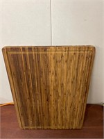 1” thick wood cutting board