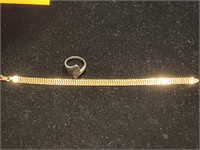 Sterling bracelet and sterling ring