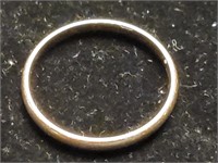 14K gold band ring jewelry