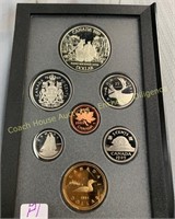 1989 Double dollar proof set, ensemble épreuve