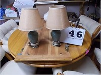 Pr. Table Lamps