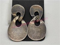 Sterling silver Mexico earrings
