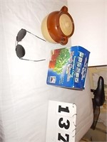 Bean Pot, Herb Garden, Sunglasses