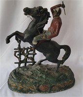 THEODORE DORIOT SPELTER SCULPTURE