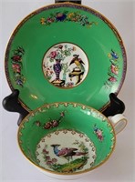 EARLY COPELAND SPODE "VIENNA" CUP AND SAUCER
