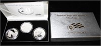 2006 American Eagle 20th Ann Silver Coin Set