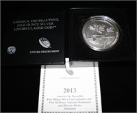 2013 U.S. Mint 5oz Silver Uncirculated Coin of