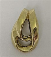 14k Gold Knot Pendent