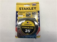 Stanley Powerlock 25' Tape Measure NEW