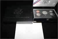 1992 U.S. Mint Silver Premier Proof Set
