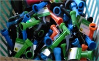 lot of 50 plastic hose nozzles