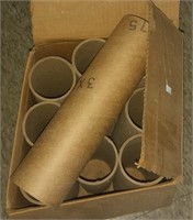 lot of 10 rigid cardboard tubes - perfect for ship