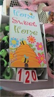 Lot of 10 Home Sweet Home Signs