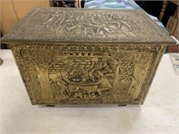 Brass Clad Relief Fire Box or Ammo Box