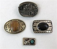 Belt Buckles and Money Clip