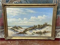 Eastlake Sidney Oil on Canvas Sand Dunes Painting