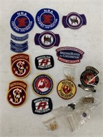 Patches and Pins, Smith & Wesson, Ruger, NRA