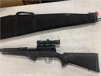 SKS Rifle Chinese with Scope Simmons & Soft Case