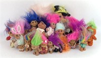 Selection of Troll Dolls