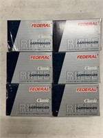 144 Rounds of 30 - 06 Federal Classics Ammo Boxes