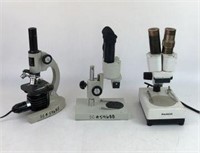 Selection of Microscopes