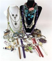 Costume Jewelry and Watches