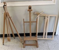 Selection of Wooden Easels