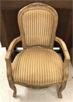 Armchair with Upholstered Seat & Back