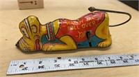 1939  Pluto Watch Me Roll Over Toy (WORKS)