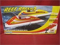 Reef Racer 2 RC Boat ready to go